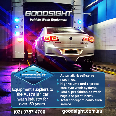 Car wash machines & equipment. Good Sight Australia.