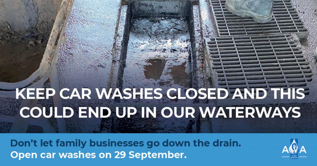 Support the Social Media Campaign to Open Car Wash Businesses in Melbourne