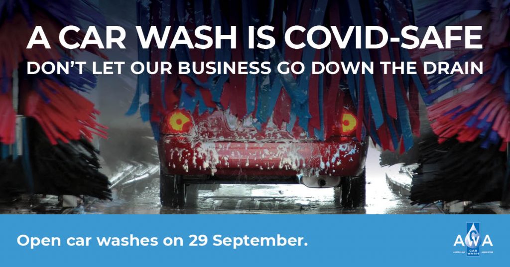 Support the Social Media Campaign to Open Car Wash Businesses in Melbourne