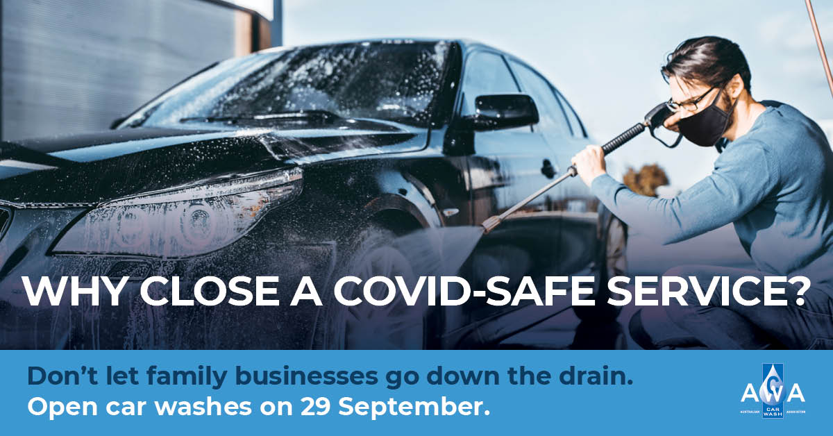 Support the Social Media Campaign to Open Car Wash Businesses in Melbourne