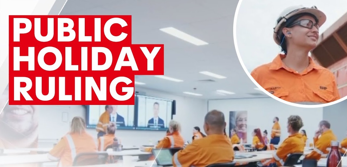 Public Holidays Decision from the Fair Work Commission
