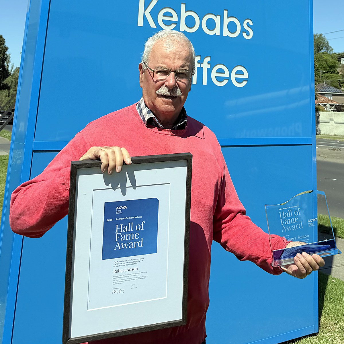 Robert Anson - Australian Car Wash Industry Hall of Fame 2026